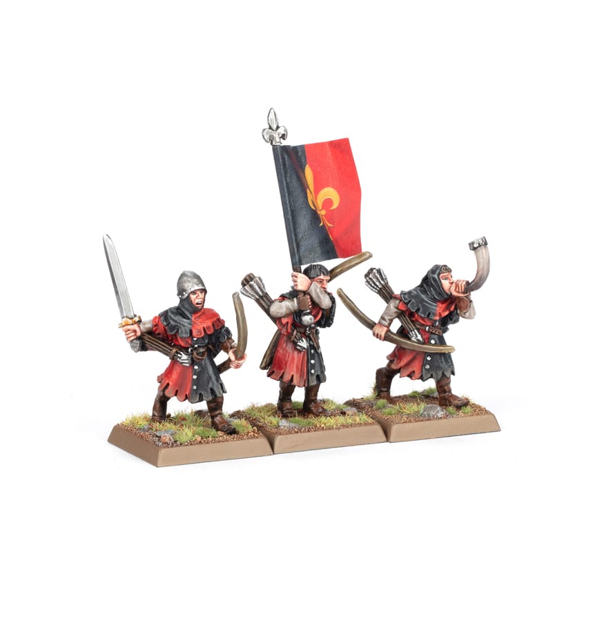 WarForge - État-major d'Écuyers - Games Workshop bretonnia