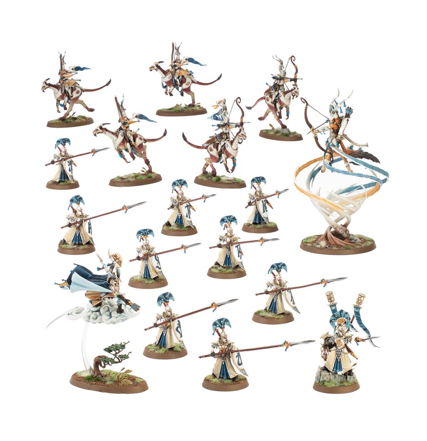 WarForge - Fer de Lance: Suzerains Lumineths – Avant-garde Hurakaine - Games Workshop lumineth realm lords