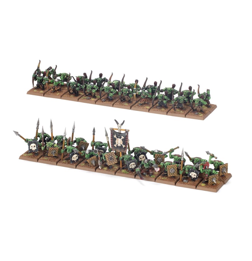 WarForge - Bande de Gobelins - Games Workshop orcs and goblins
