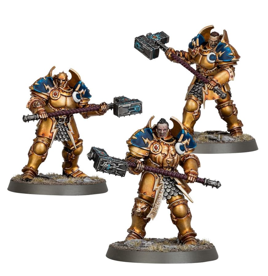 WarForge - Annihilators avec Grands Marteaux Météoriques - Games Workshop stormcast eternals