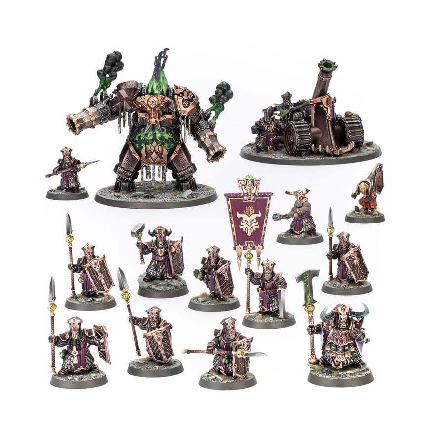 WarForge - Fer de Lance: Forgeruines de Hashut – Ost Ruineforgé - Games Workshop helsmiths of hashut