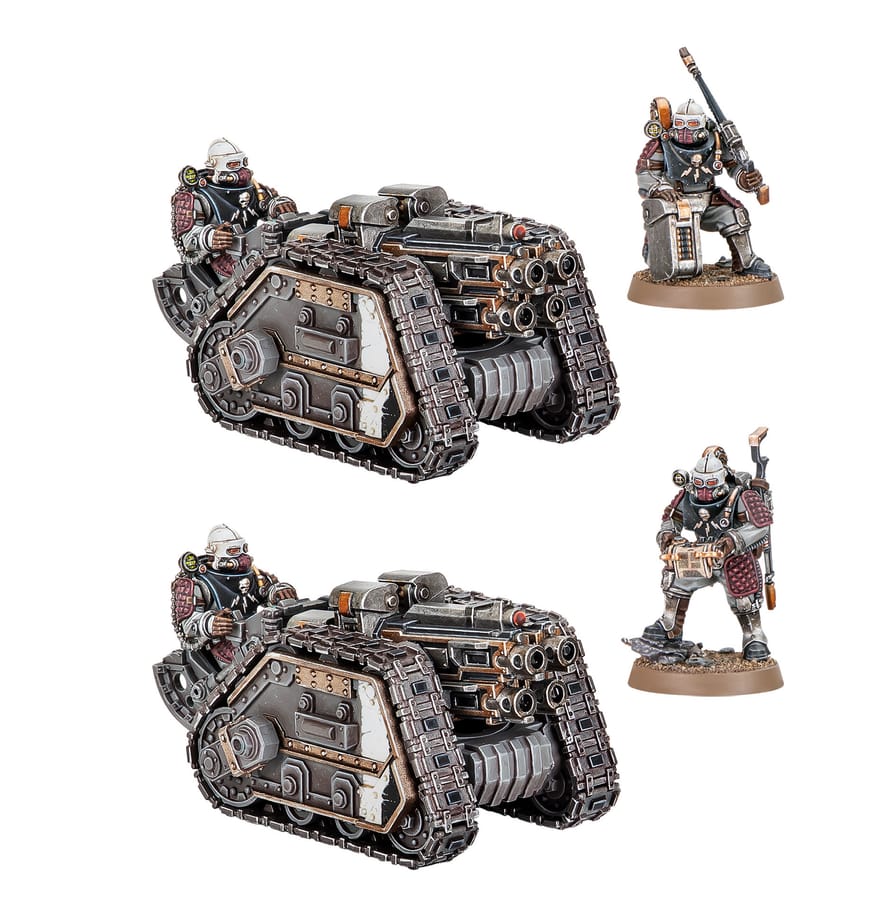 WarForge - Batterie de Rapier de Tir Direct - Games Workshop legiones astartes
