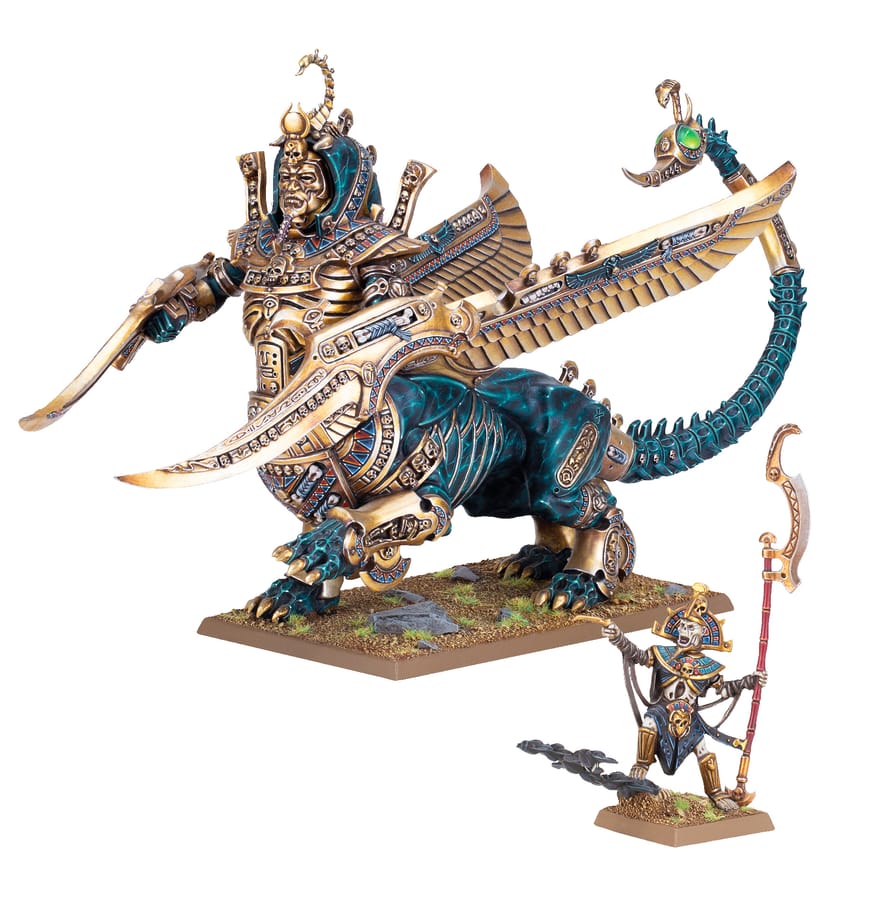 WarForge - Nécrosphinx - Games Workshop tomb kings