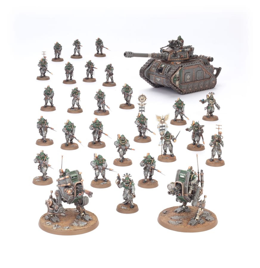 WarForge - Force de Combat des Solar Auxilia - Games Workshop solar auxilia