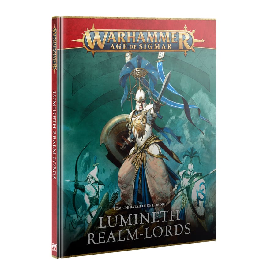 WarForge - Tome de Bataille de l'Ordre: Lumineth Realm-lords - Games Workshop lumineth realm lords