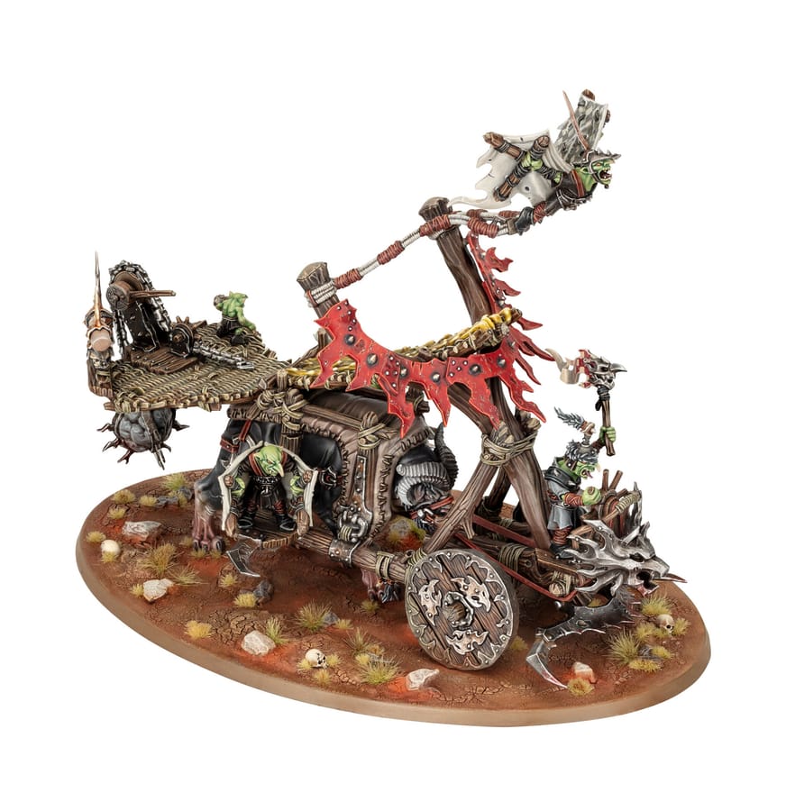 WarForge - Catapulte à Plongeurs de la Mort - Games Workshop gloomspite gitz