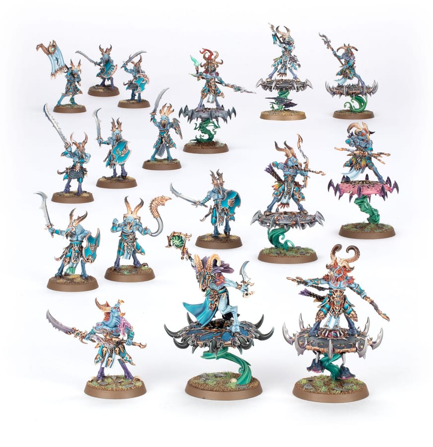 WarForge - Fer de Lance: Disciples de Tzeentch – Troupeau de Guerre de Tzaangors - Games Workshop disciples of tzeentch