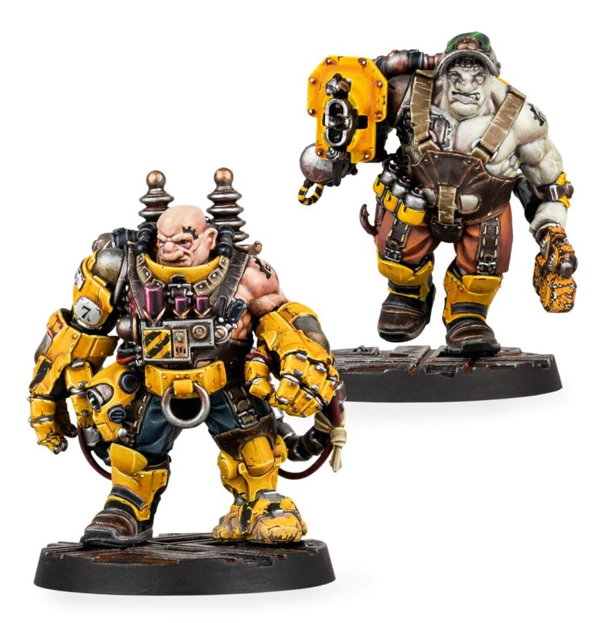 WarForge - 'Jotunn' H-Grade Industrial Servitor Ogryns - Warhammer
