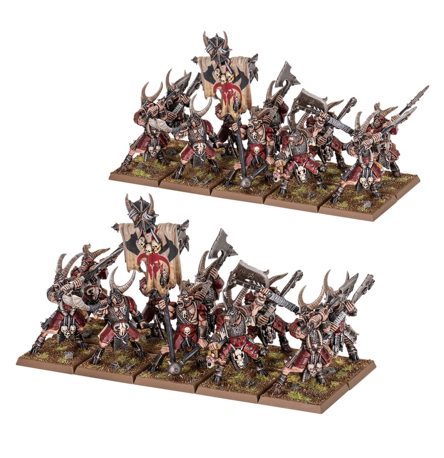 WarForge - Harde de Bestigors - Warhammer - Hommes-Bêtes