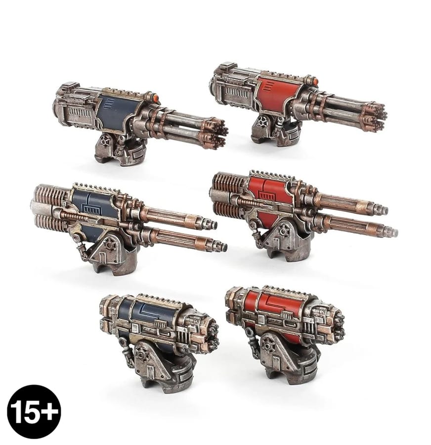 WarForge - Adeptus Titanicus Warlord Paired Weapons Collection - Games Workshop adeptus titanicus
