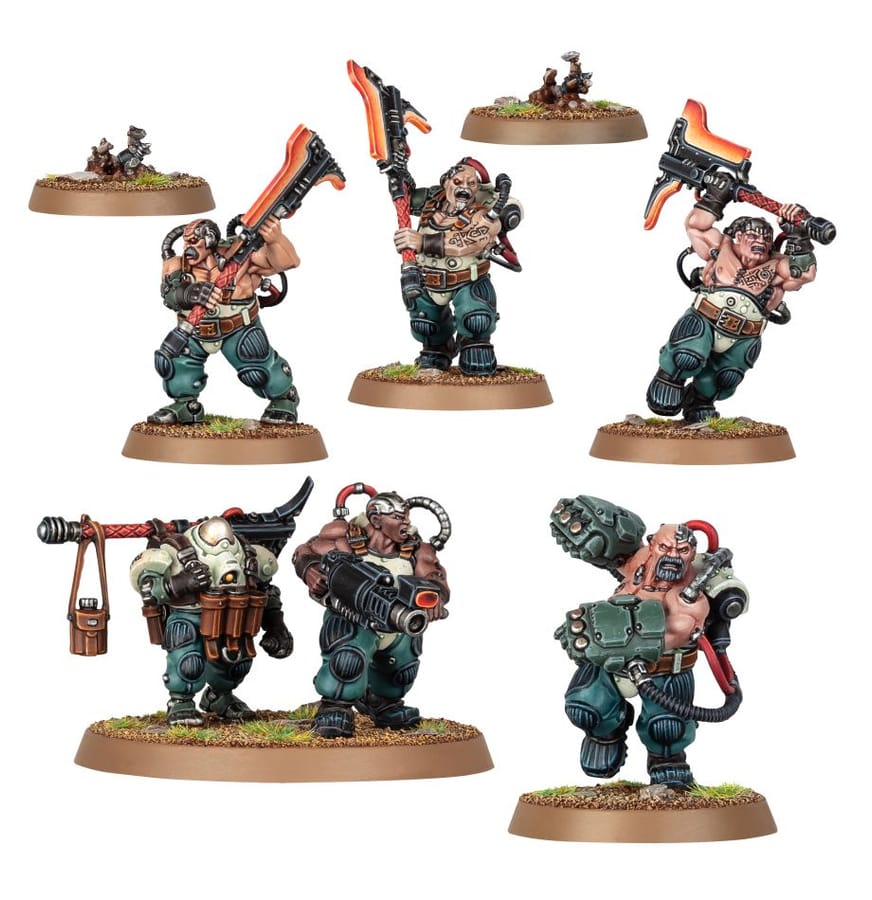 WarForge - Beserks Cthoniens - Games Workshop leagues of votann