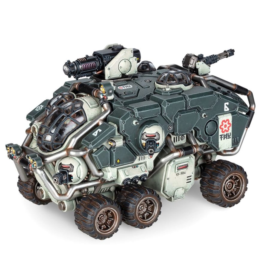 WarForge - Forteresse Mobile Hekaton - Warhammer - Leagues of Votann