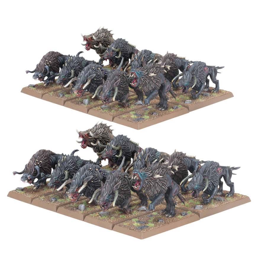 WarForge - Chiens du Chaos - Games Workshop warriors of chaos