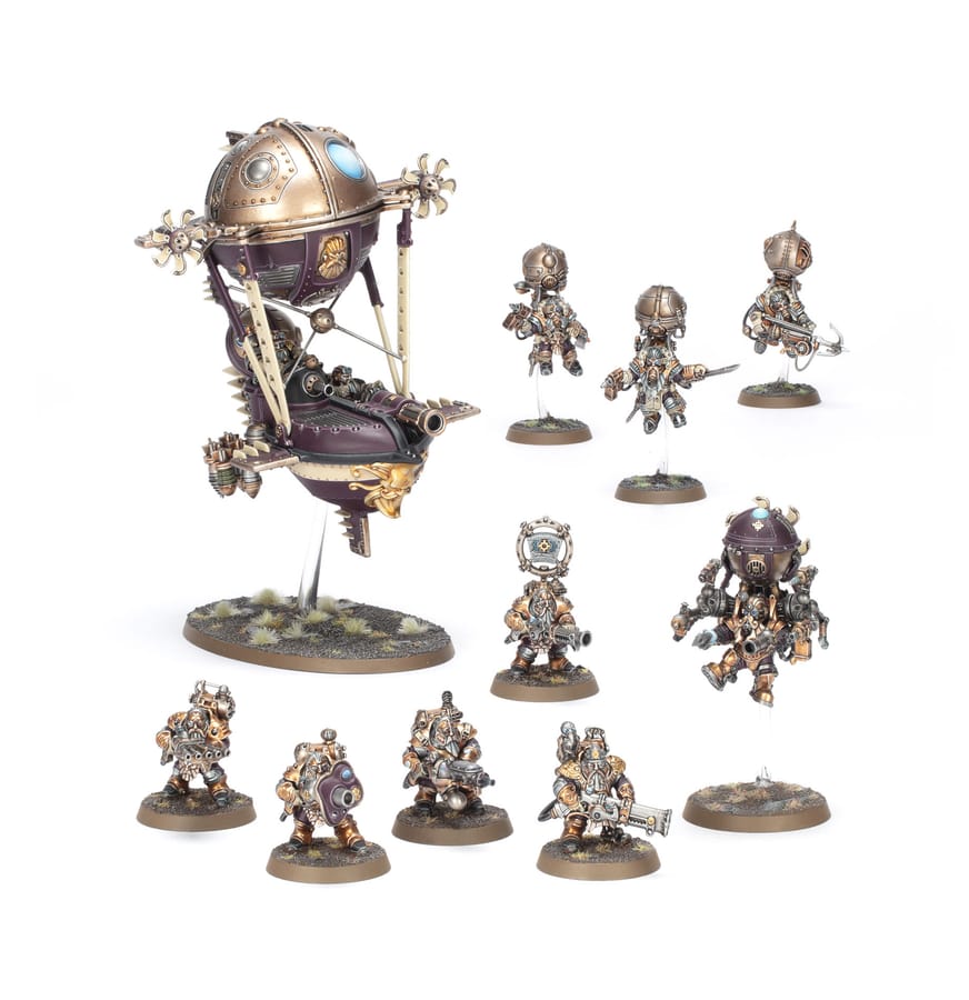 WarForge - Fer de Lance: Magnats Kharadrons – Défricheurs Grundstok - Warhammer - Kharadron Overlords