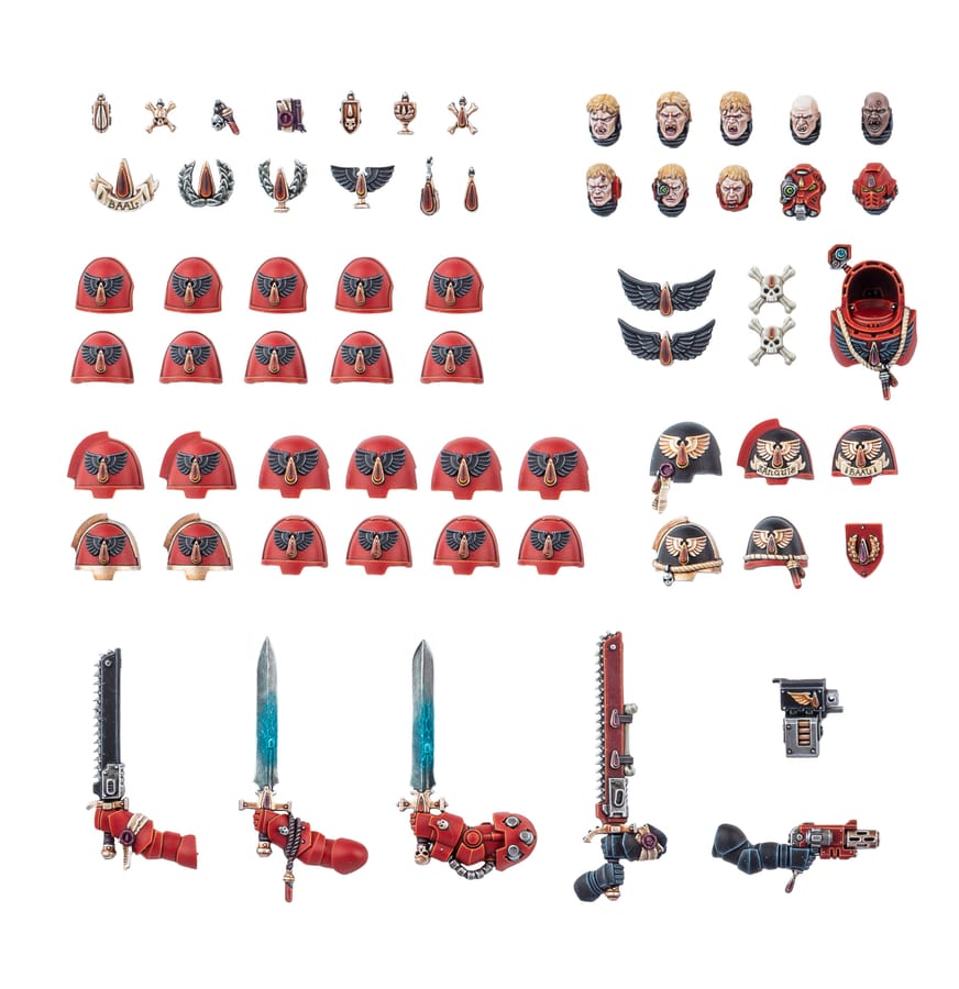 WarForge - Blood Angels: Améliorations et Décalcos - Games Workshop blood angels