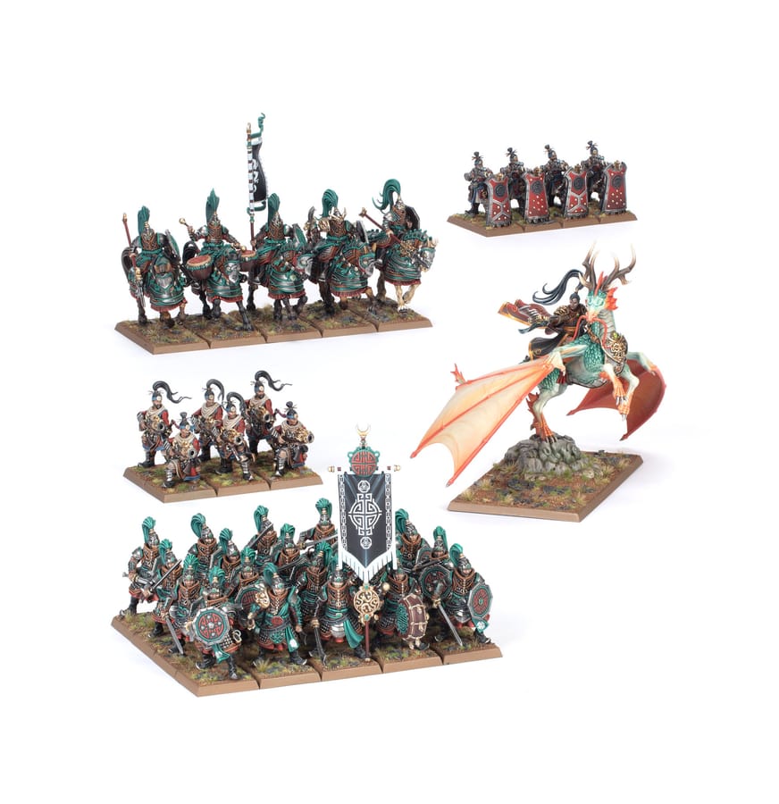 WarForge - Armées du Grand Cathay: Armée de Colonne de Bataille - Games Workshop grand cathay