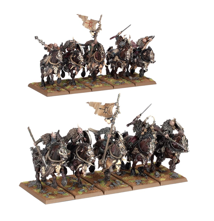 WarForge - Cavaliers Maraudeurs du Chaos - Games Workshop warriors of chaos