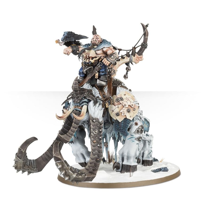 WarForge - Huskard on Thundertusk - Warhammer - Ogor Mawtribes