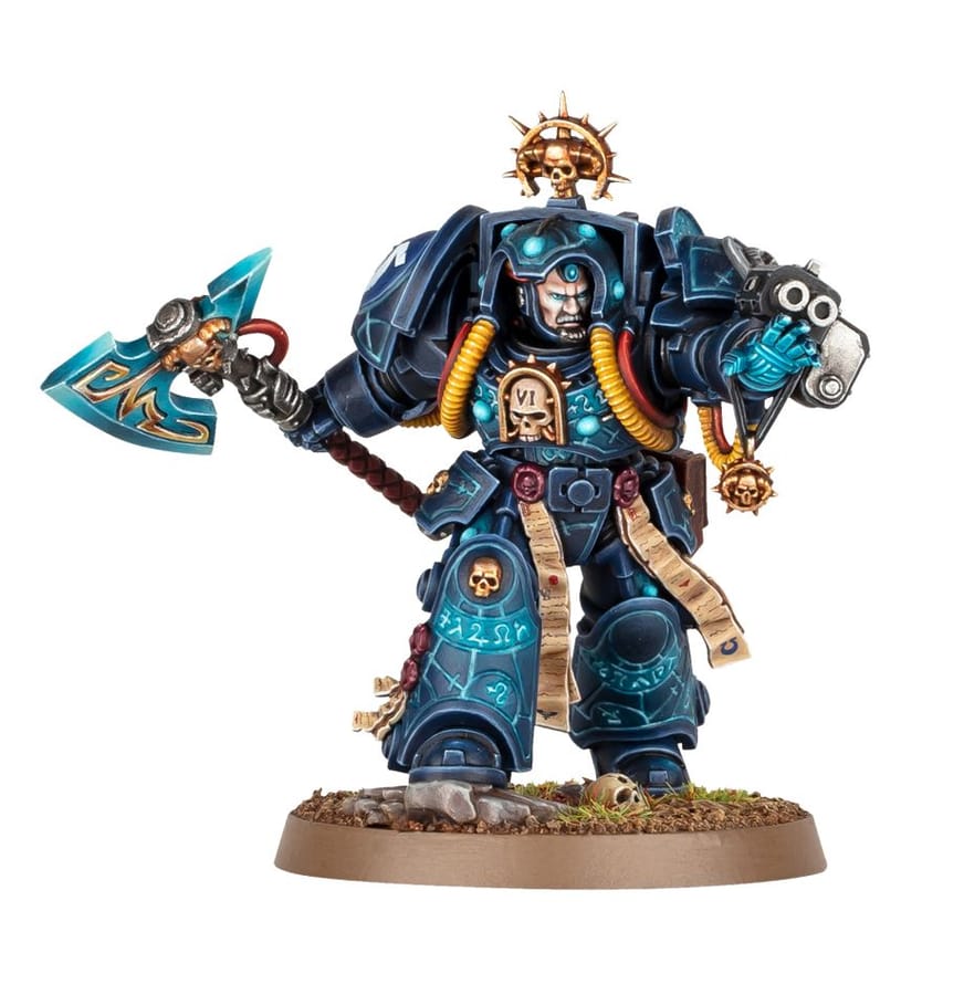 WarForge - Archiviste en Armure Terminator - Games Workshop grey knights