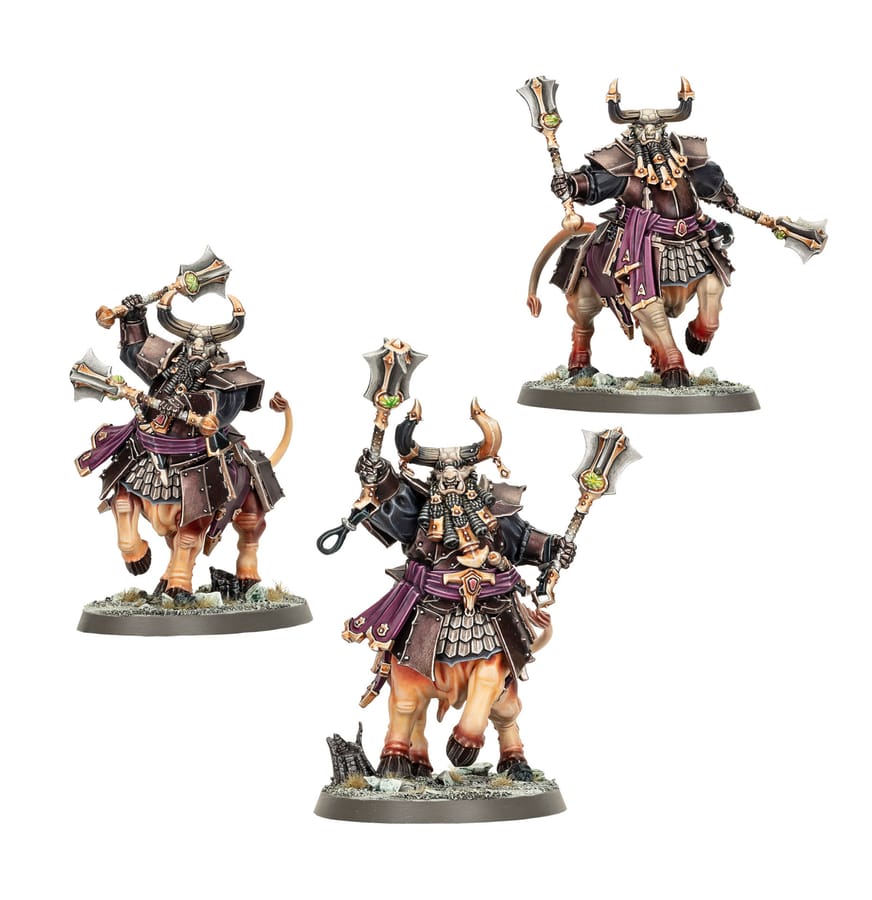 WarForge - Centaures-taureaux/Sentinelles Consacrées - Games Workshop helsmiths of hashut