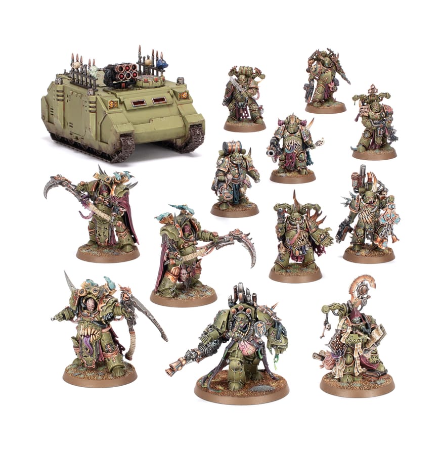 WarForge - Patrouille: Death Guard - Warhammer - Death Guard
