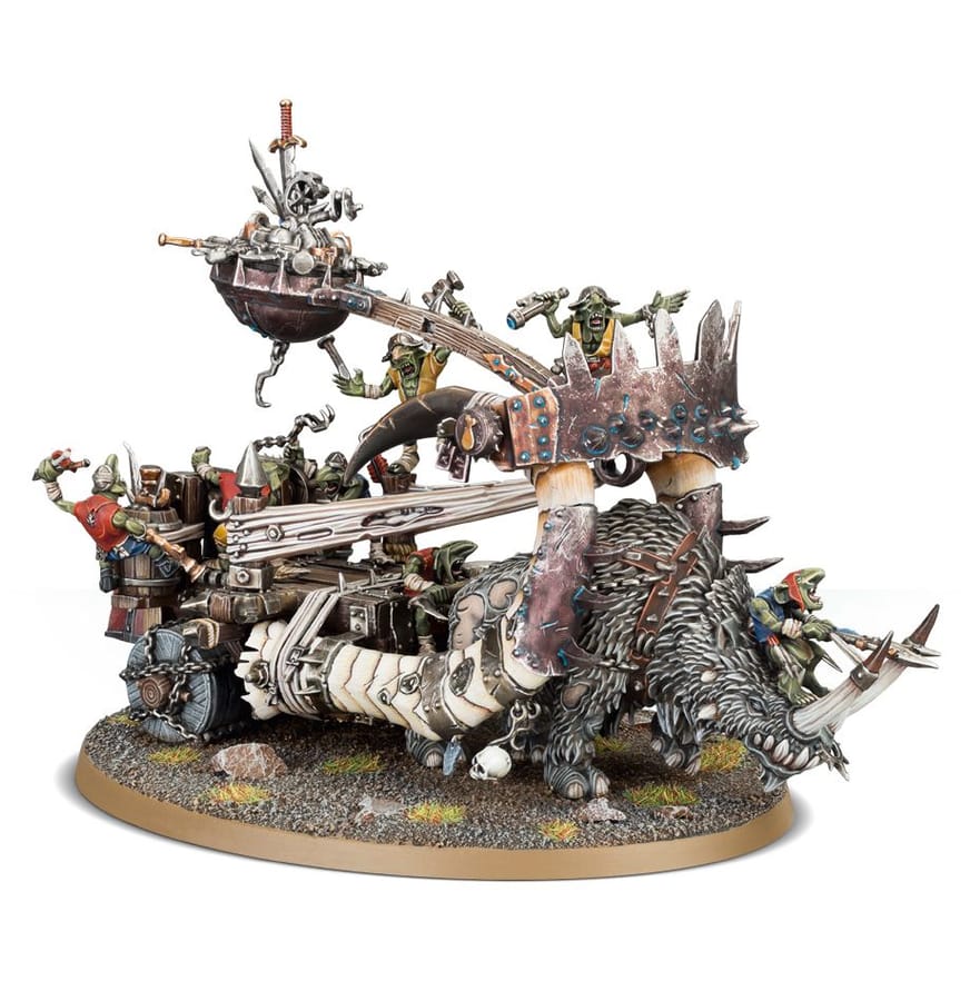 WarForge - Lance-ferraille Gnoblar - Warhammer - Ogor Mawtribes