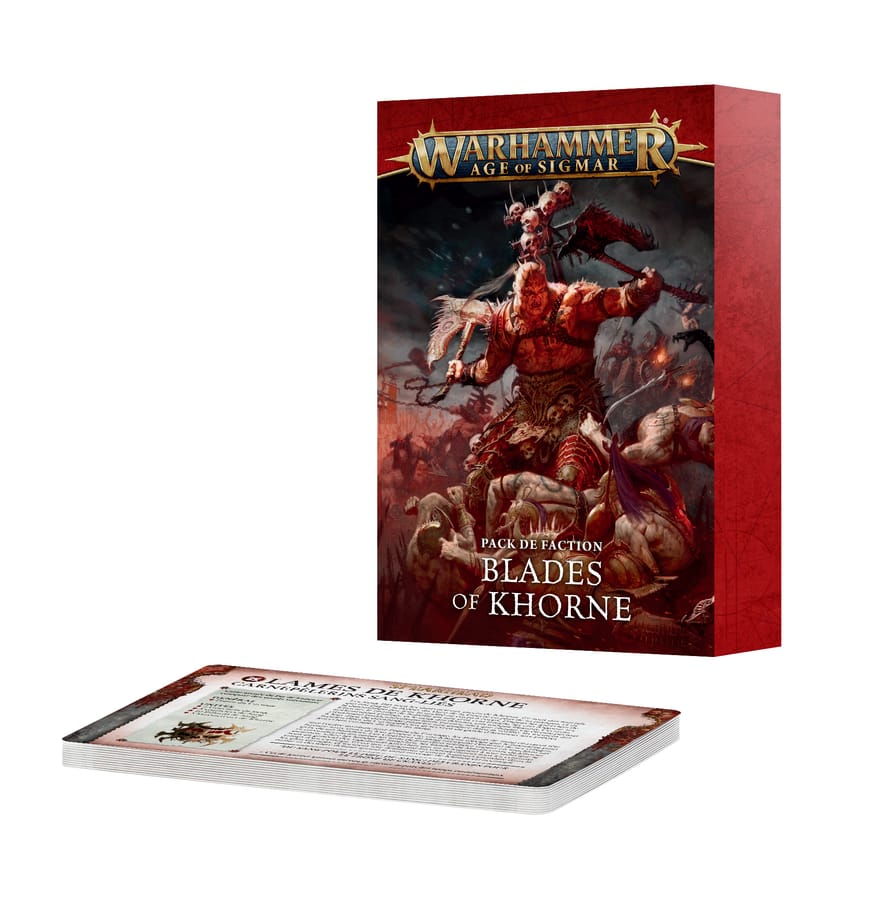 WarForge - Pack de Faction: Lames de Khorne - Games Workshop blades of khorne