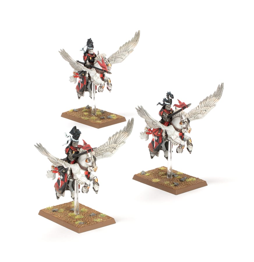 WarForge - Chevaliers Pégases - Games Workshop bretonnia
