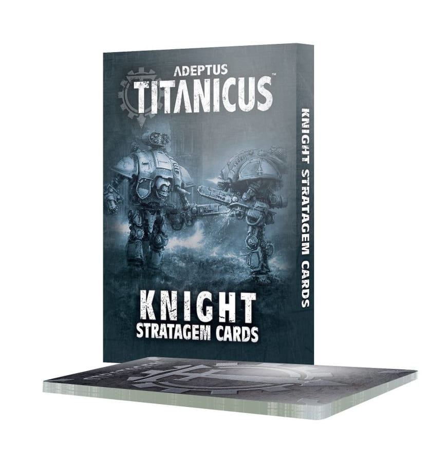 WarForge - Adeptus Titanicus: Knight Stratagem Cards (Anglais) - Warhammer - Adeptus Titanicus