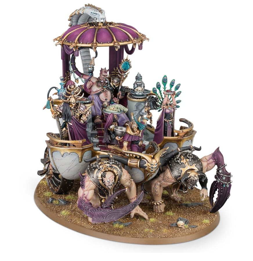 WarForge - Glutos Orscollion, Lord of Gluttony - Games Workshop hedonites of slaanesh