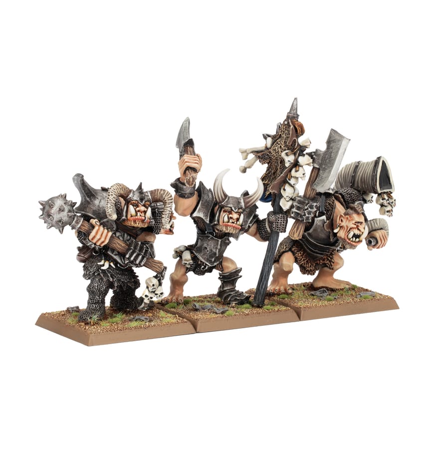 WarForge - État-major d'Ogres du Chaos - Games Workshop warriors of chaos