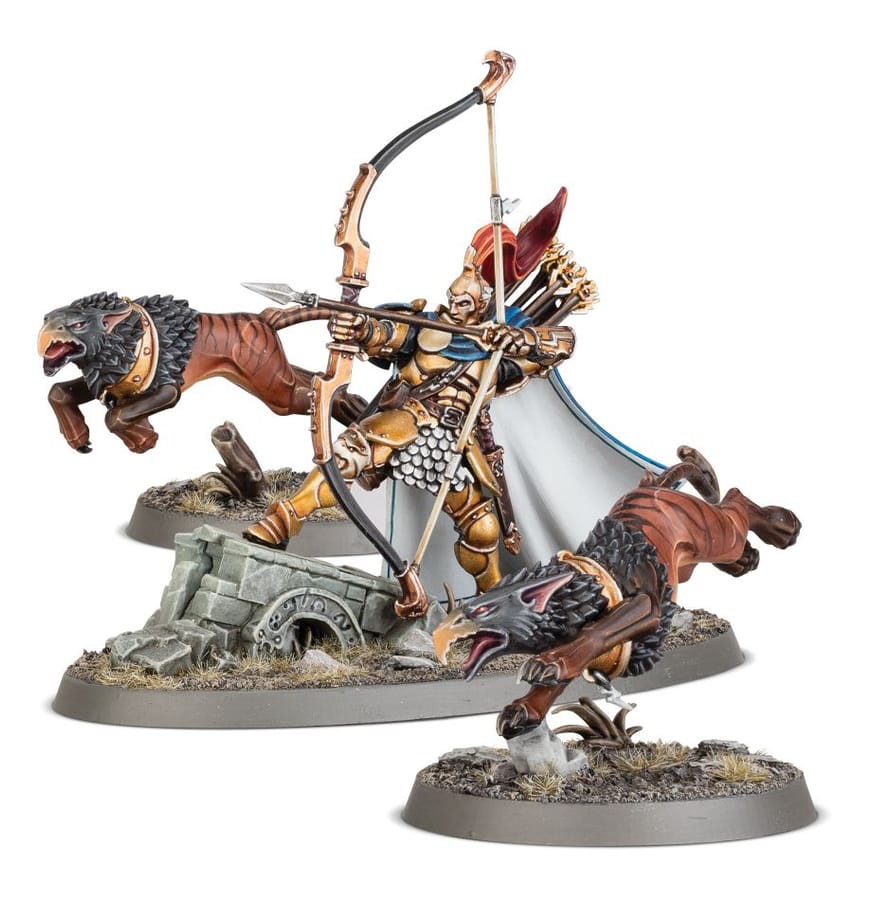 WarForge - Chevalier-Judicator avec Gryph-dogues - Games Workshop stormcast eternals
