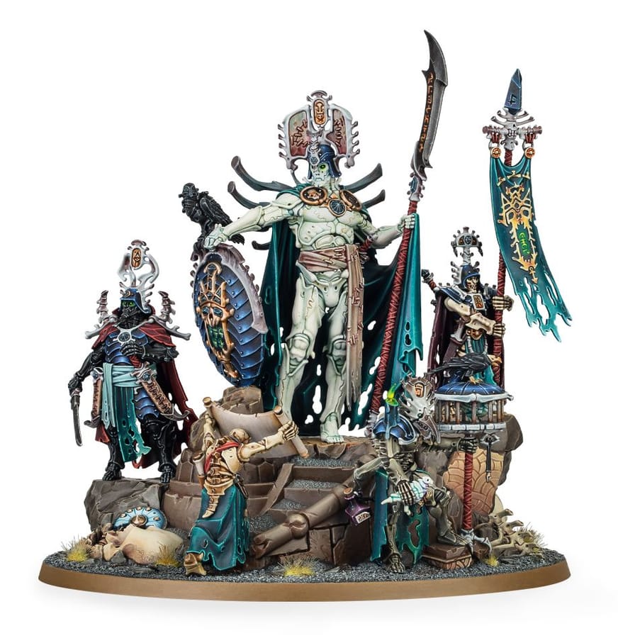WarForge - Katakros, Mortarch of the Necropolis - Games Workshop ossiarch bonereapers