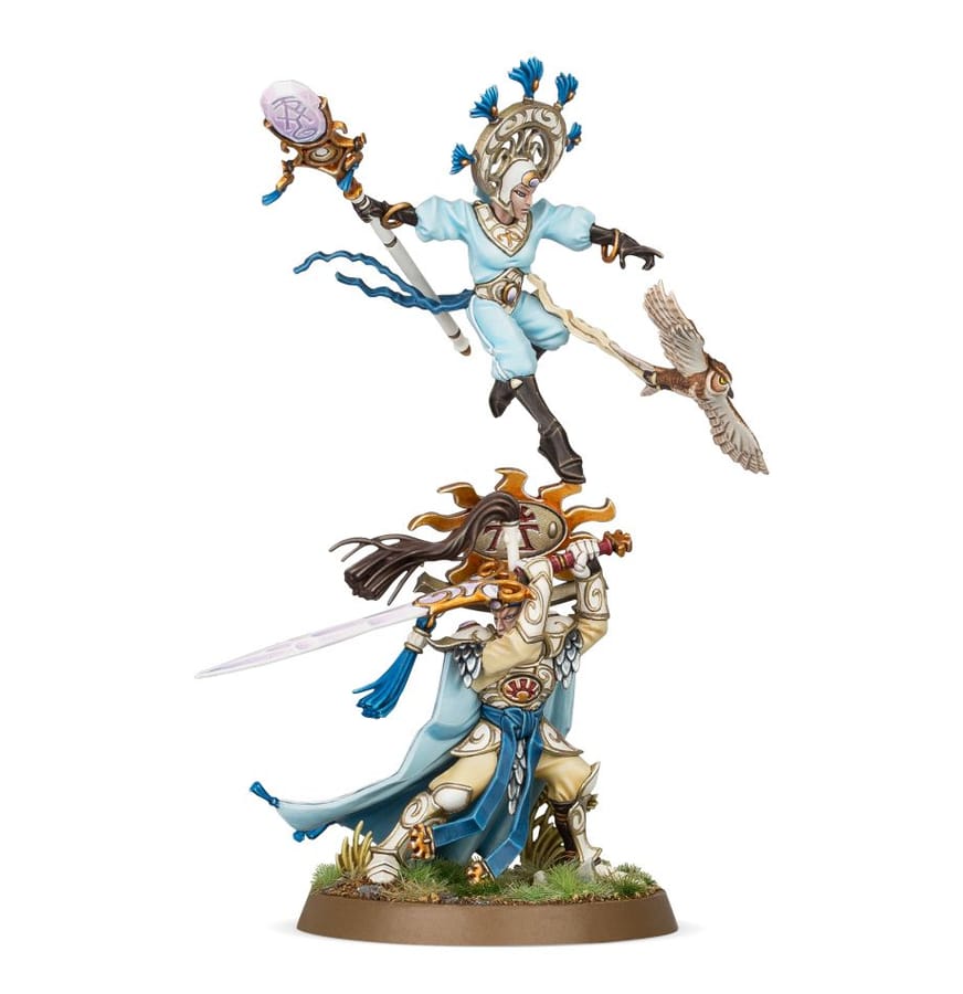 WarForge - Ellania et Ellathor, Eclipsian Warsages - Games Workshop lumineth realm lords