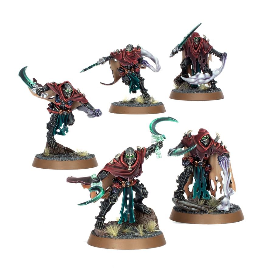 WarForge - Faucheurs Mortis - Games Workshop ossiarch bonereapers