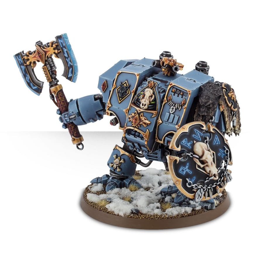 WarForge - Dreadnought Vénérable Space Wolf - Games Workshop space wolves