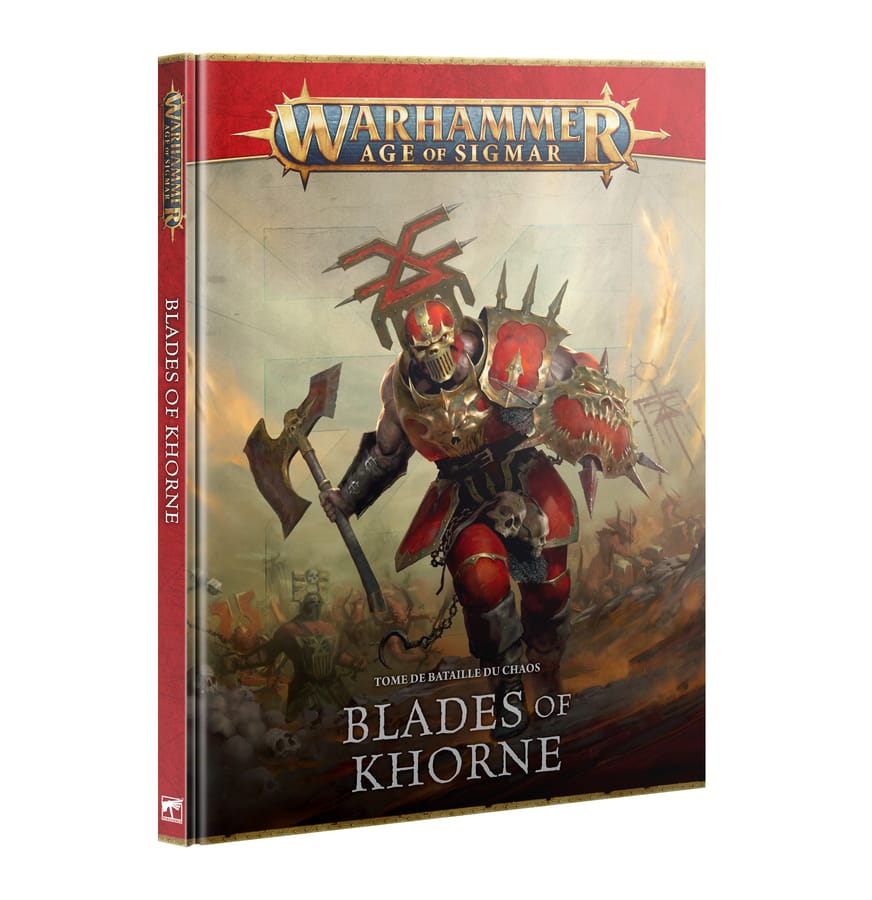 WarForge - Tome de Bataille du Chaos: Blades of Khorne - Games Workshop blades of khorne