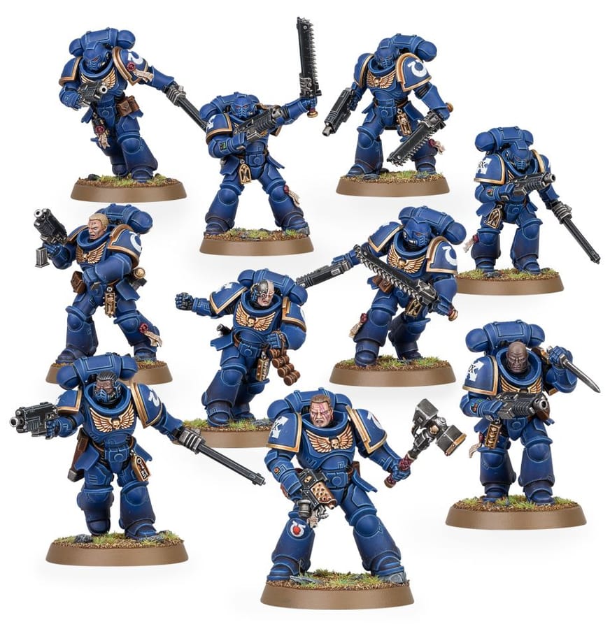 WarForge - Escouade d'Assaut Intercessor - Warhammer - Space Marines