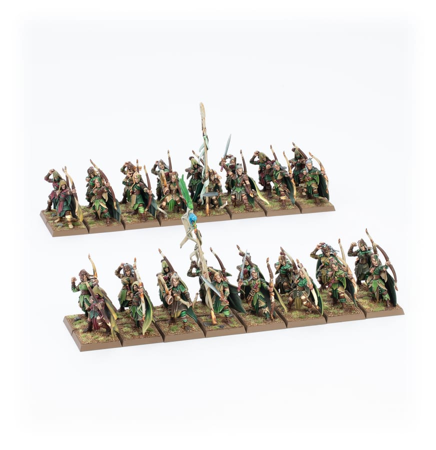 WarForge - Gardes Sylvains - Games Workshop wood elves