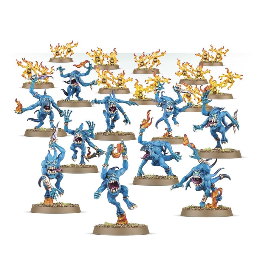 WarForge - Horreurs Bleues et Horreurs Sulfureuses - Games Workshop thousand sons