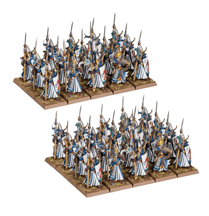 WarForge - Garde Maritime de Lothern - Games Workshop high elves