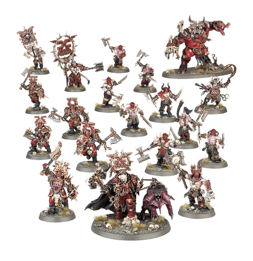 WarForge - Bande de la Lame Sanglante - Games Workshop blades of khorne