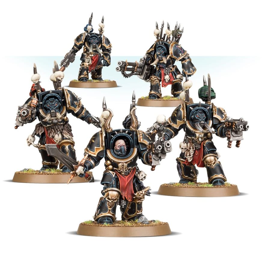 WarForge - Escouade Terminator du Chaos - Games Workshop world eaters