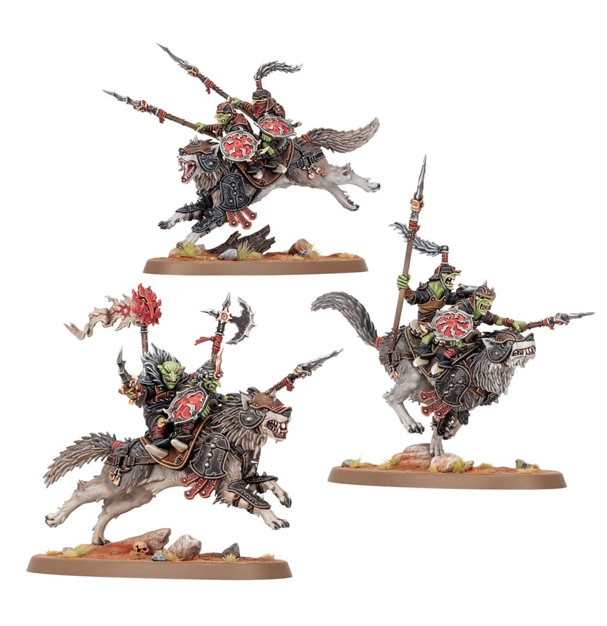 WarForge - Cavalerie Grognemeute - Warhammer - Gloomspite Gitz