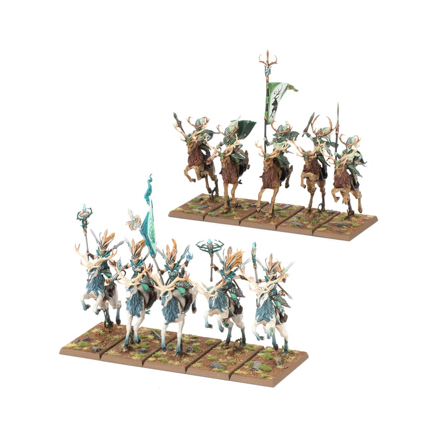 WarForge - Cavaliers Sauvages - Games Workshop wood elves