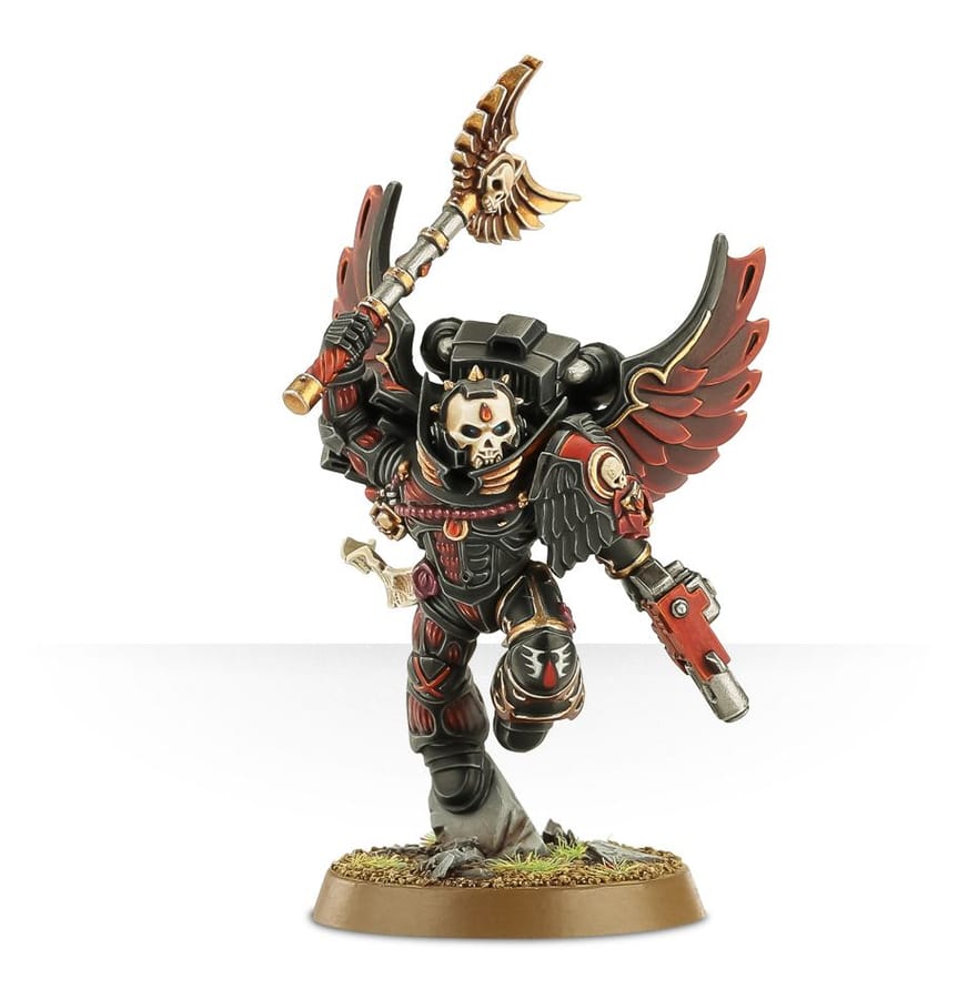 WarForge - Blood Angels Chaplain With Jump Pack - Games Workshop blood angels