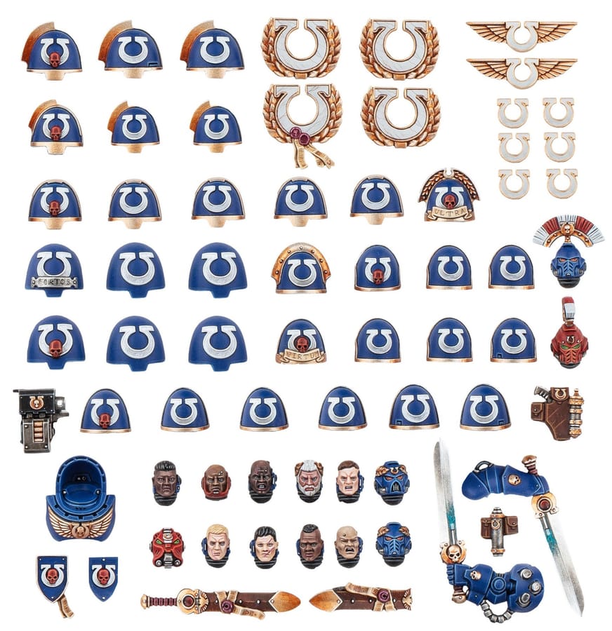 WarForge - Améliorations et Décalcos des Ultramarines - Warhammer - Space Marines