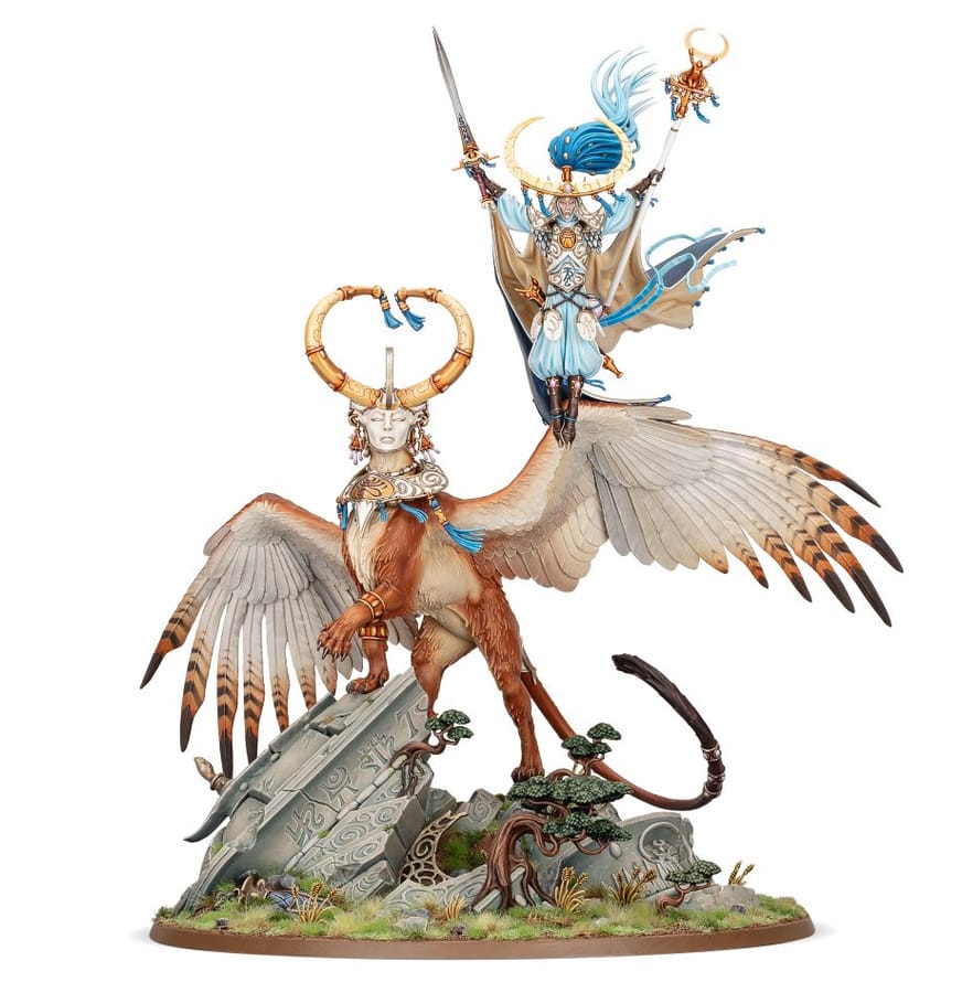 WarForge - Archmage Teclis et Celennar, Spirit of Hysh - Games Workshop lumineth realm lords