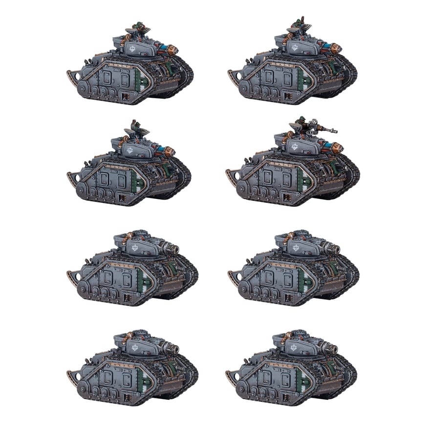 WarForge - Legions Imperialis: Escadron de Leman Russ Executioner et Demolisher - Warhammer - Solar Auxilia