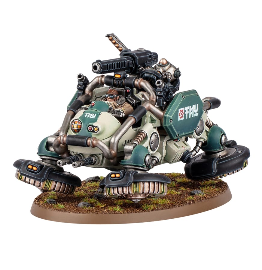 WarForge - Défenseur/Porteur Kapricus - Games Workshop leagues of votann